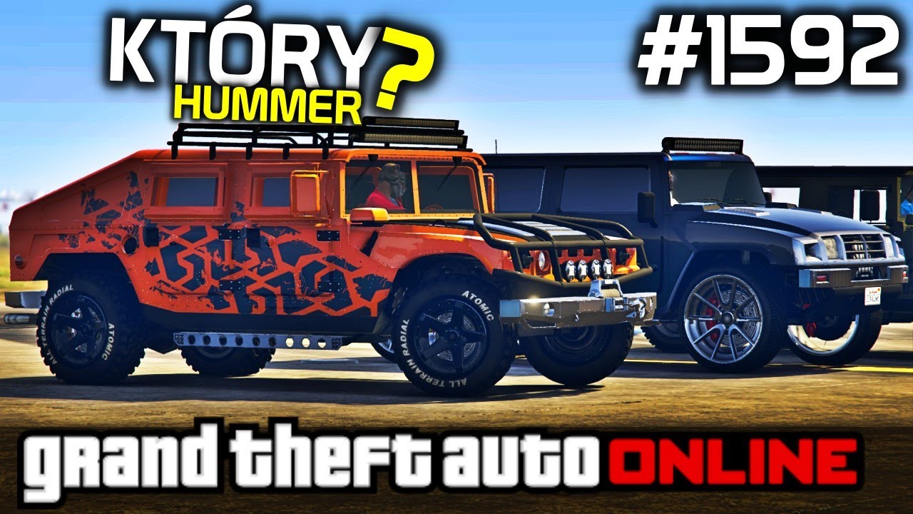GTA 5 Online Po Polsku [#1592] KTÓRY HUMMER? za $50k czy  $1.7 MLN...? /z Bertbert & Ren & Yoshella