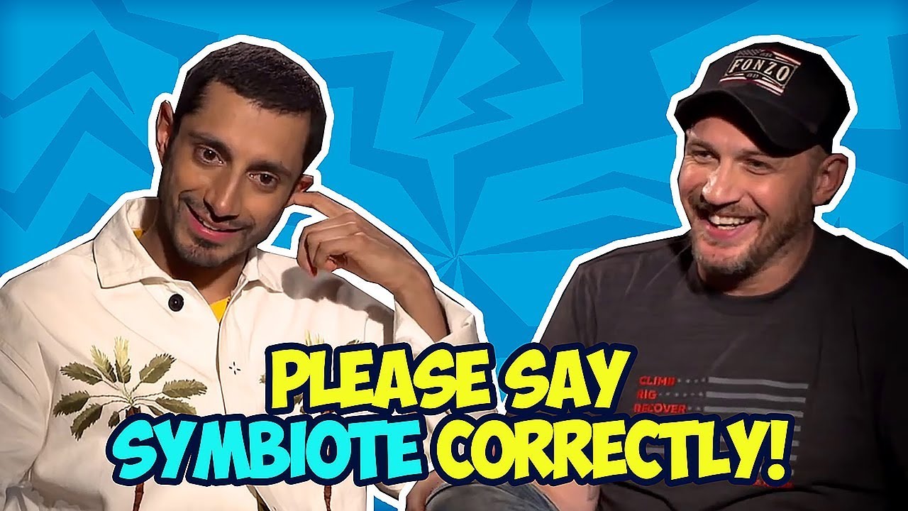 VENOM Cast Makes Fun Of Each Other - Tom Hardy & Riz Ahmed
