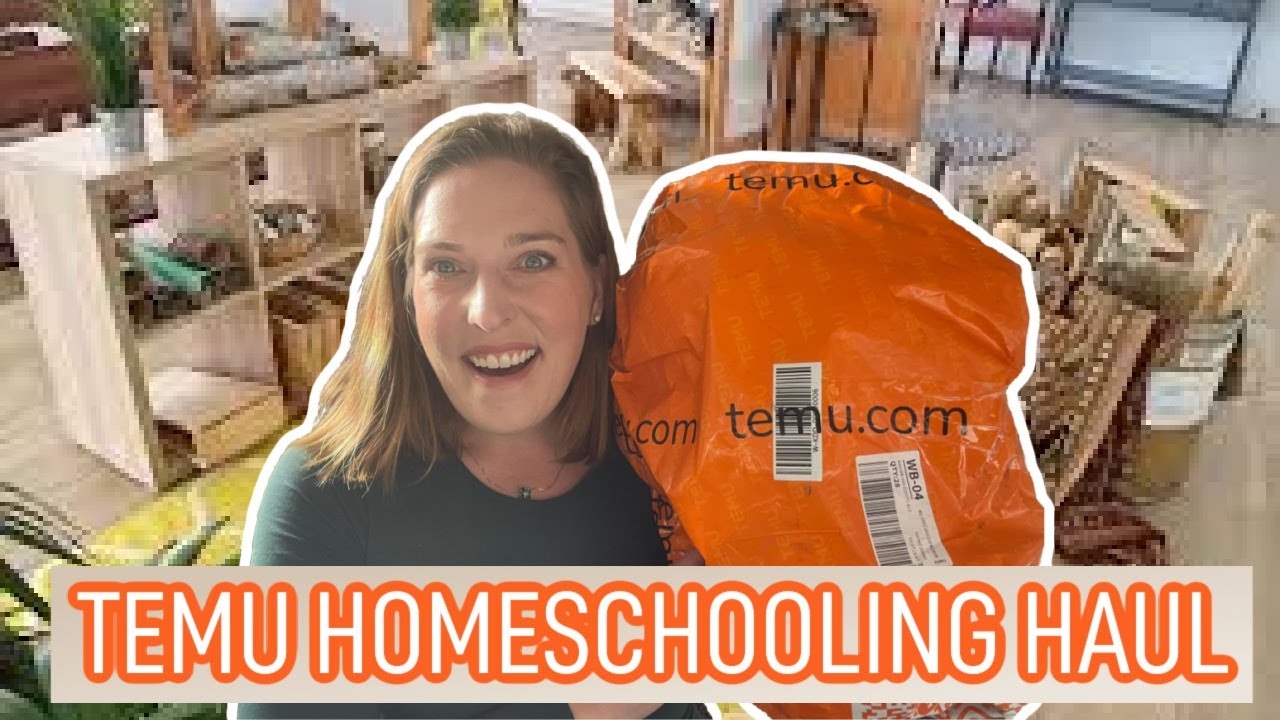 $150 TEMU HAUL ~ TEMU HOMESCHOOLING ESSENTIALS HAUL ~ TEMU CHILDREN'S HAUL