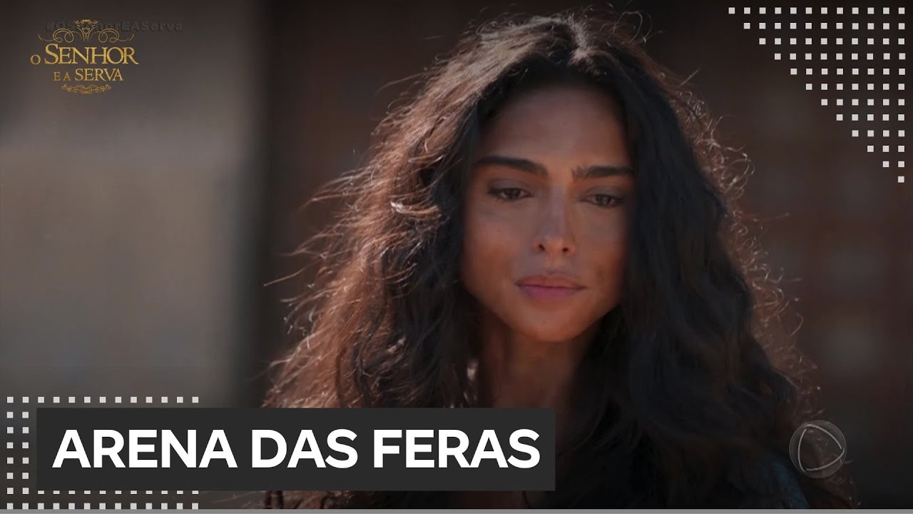 Elisa fica frente a frente com o le&atilde;o | O Senhor e a Serva