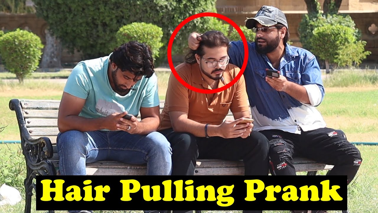 Hair Pulling Prank | Pranks In Pakistan | Humanitarians