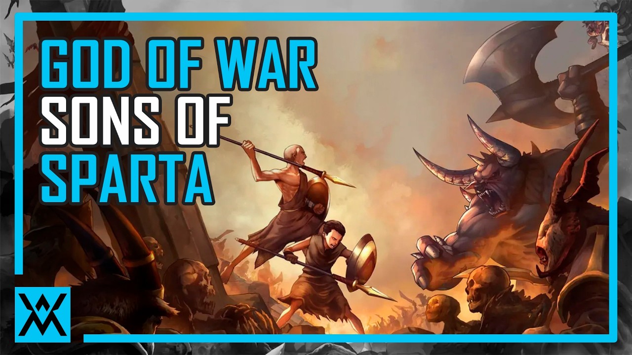🔴 GOD OF WAR SONS OF SPARTA | 2D | (PARTE 1) - LIVE