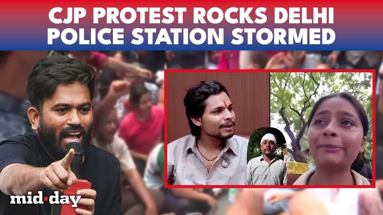 CJP STORMS Delhi Police Station Over Sanjay Kumar Assault, Swatantra Claims 