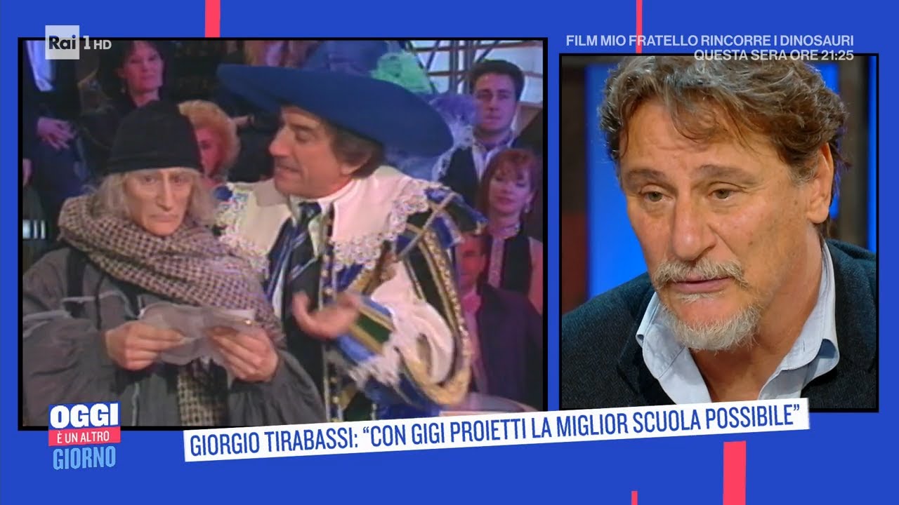 Giorgio Tirabassi, attore tra i più amati dal pubblico - Oggi è un altro giorno 27/10/2021