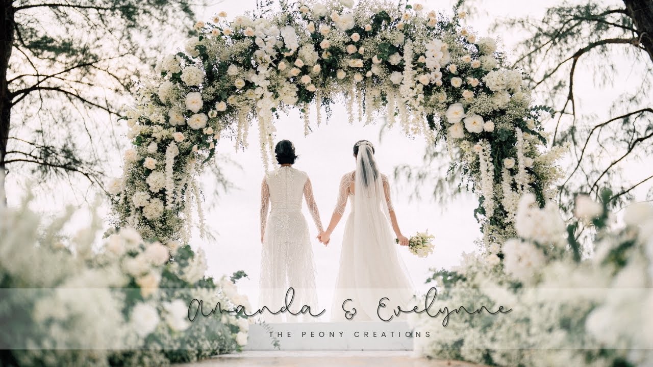 Amanda & Evelynne | Wedding at SALA Phuket Mai Khao Beach Resort | THE PEONY CREATIONS