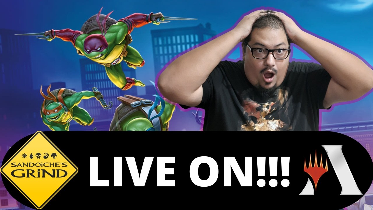 Teenage Mutant Ninja Turtles Dia 1 com Sandubão! !apoiase