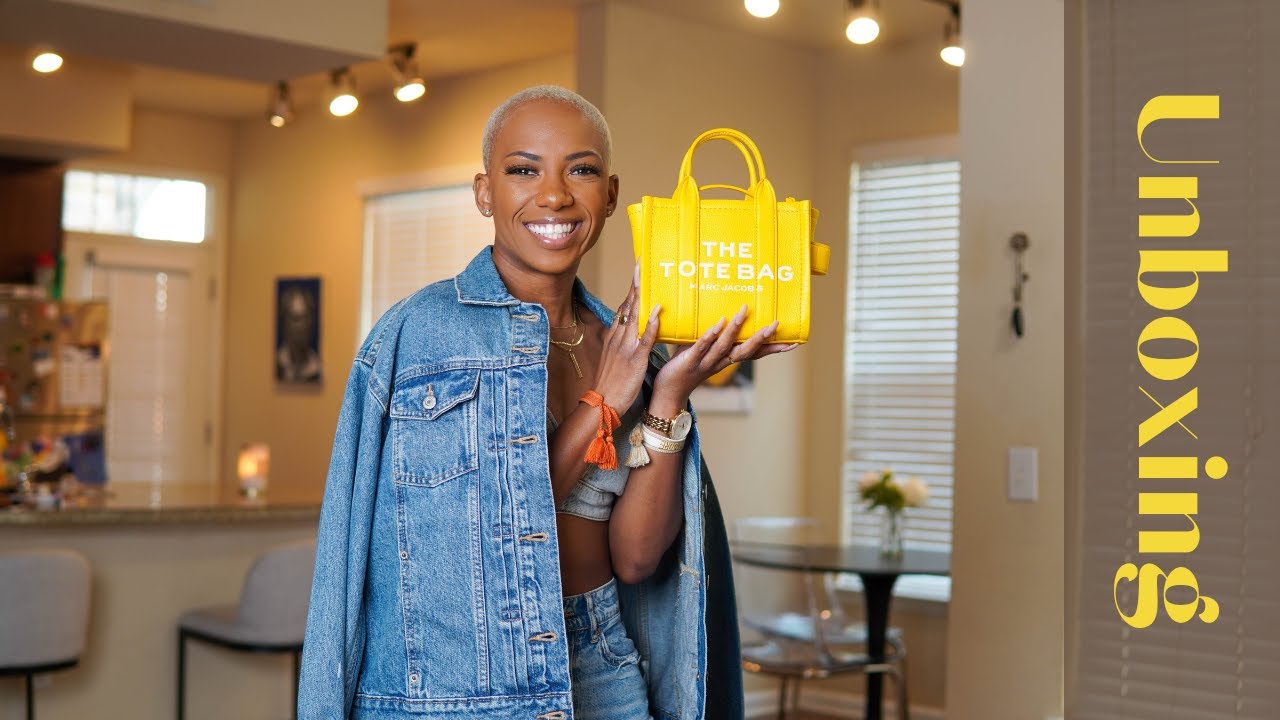 Marc Jacobs Tote Micro Unboxing | Handbag Unboxing | Angelle's Life