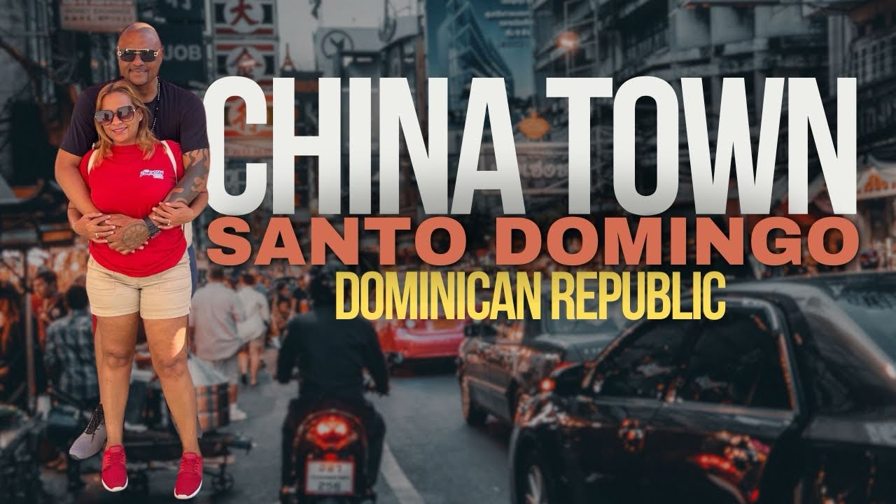 JR.Takes us to China Town Santo Domingo , Dominican Republic￼