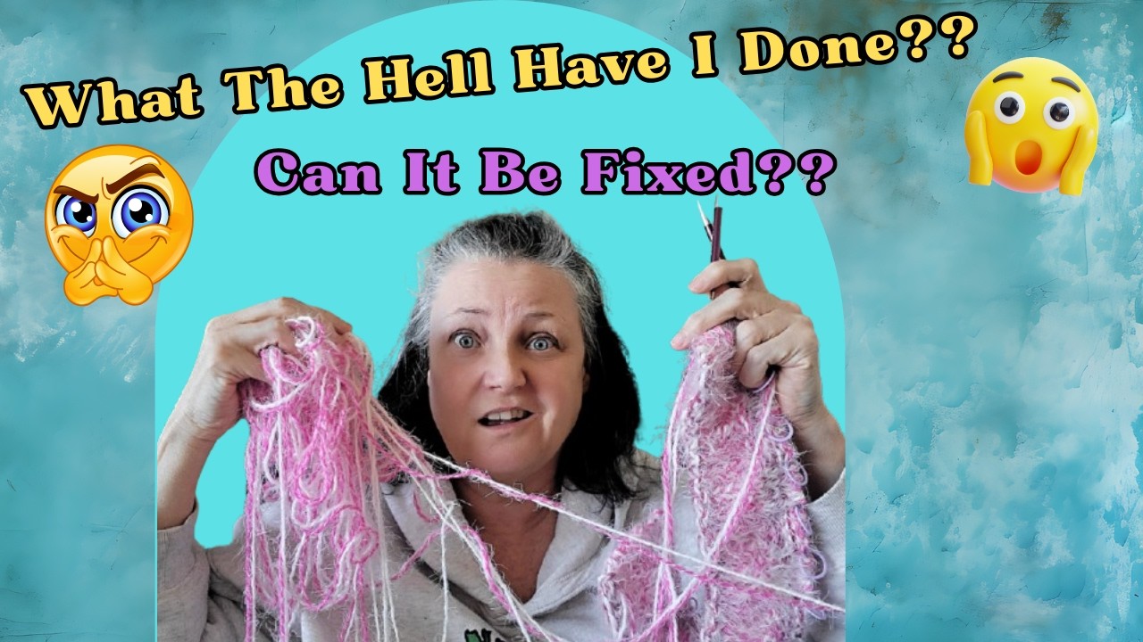 Что я наделала?? Это можно исправить?? #fyp #crochet #sewing #knitting