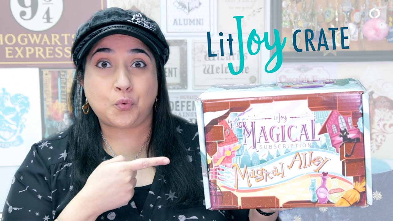LITJOY CRATE MAGICAL SUBSCRIPTION BOX - MAGICAL ALLEY | HARRY POTTER UNBOXING!