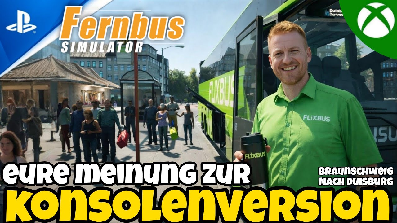 🚍UNFALL VORAUS🤣Braunschweig → Duisburg | Neue TBS Updates  & Konsolen-Frust | Fernbus Simulator #02