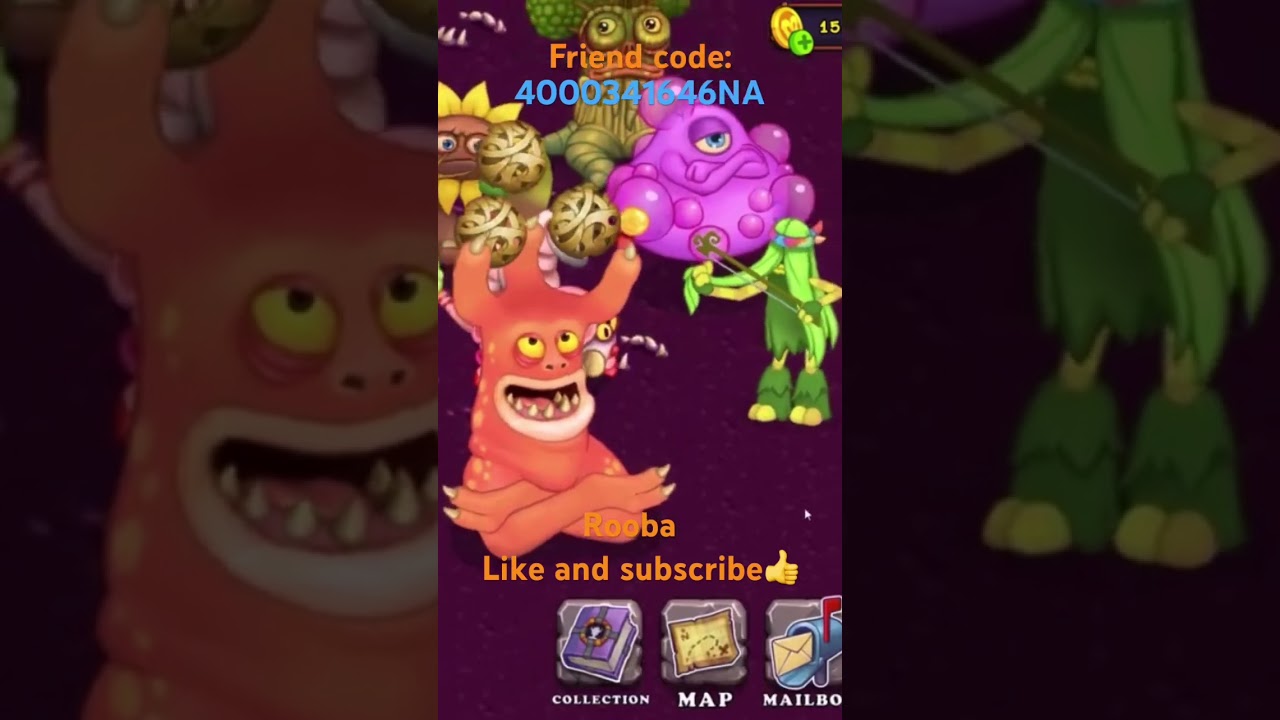 My singing monsters #msm #rooba #psychic￼island #hatching