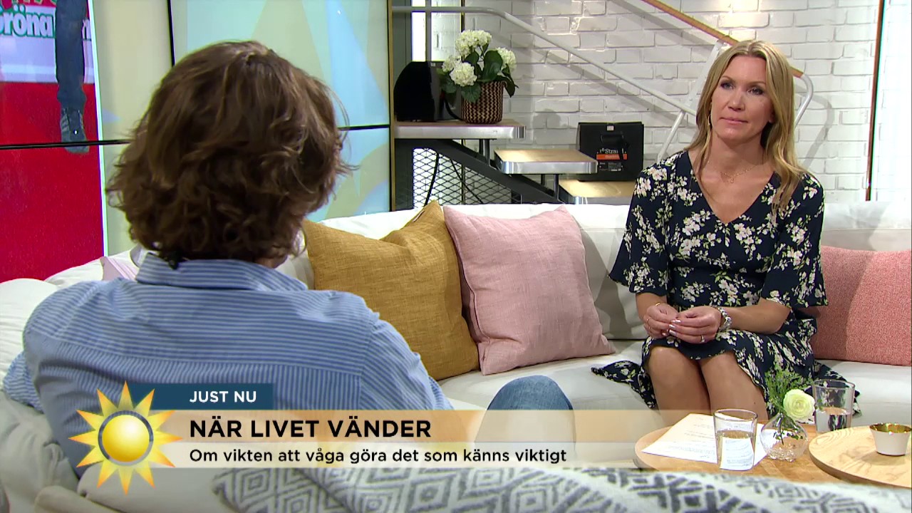 Martin Rolinskis dotter drabbades av en hjärntumör - Nyhetsmorgon (TV4)