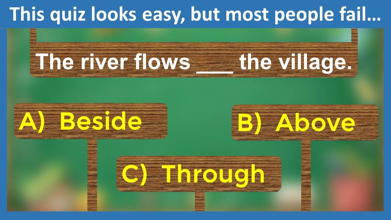 This quiz looks easy, but most people fail… Can You Pass???