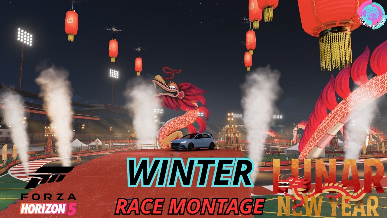 Forza Horizon 5 Lunar New Year Winter Playlist | Race Montage