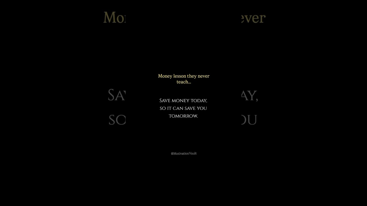Money Lesson | 