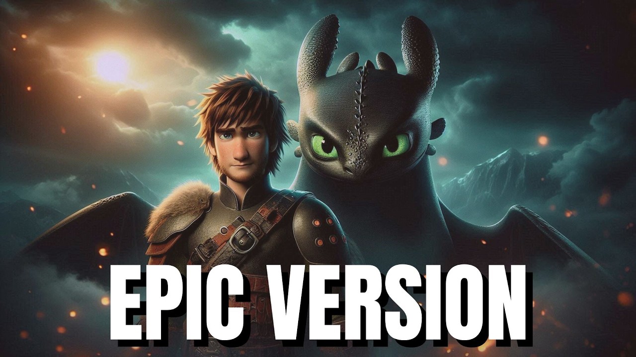 How To Train Your Dragon Main Theme (Test Drive) | EPIC VERSION