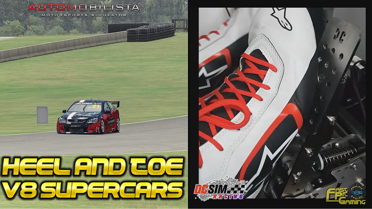 Heel & Toe V8 Supercars || DC Simracing Pedals @ Automovilista