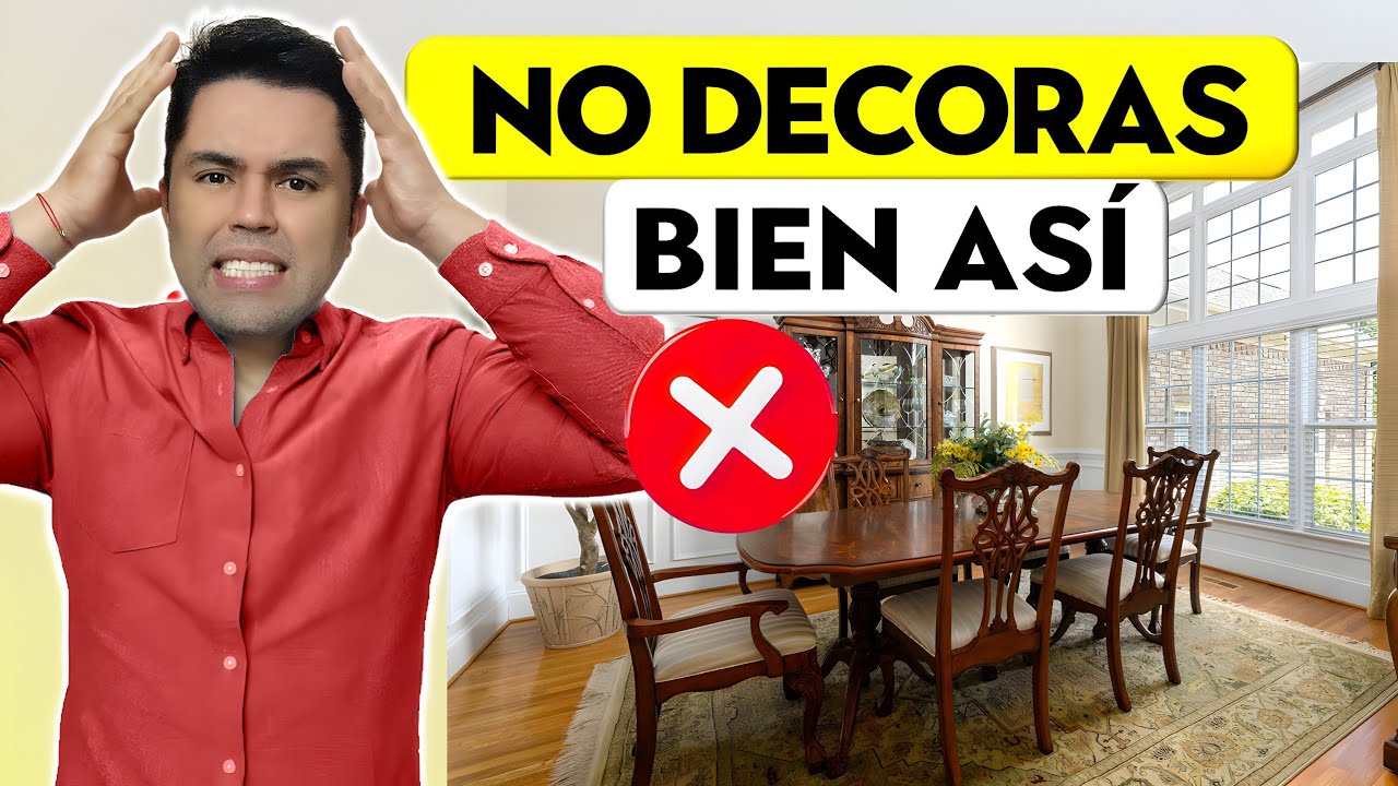 ESTO HACE VIEJO tu COMEDOR / DISE&Ntilde;O DE INTERIORES