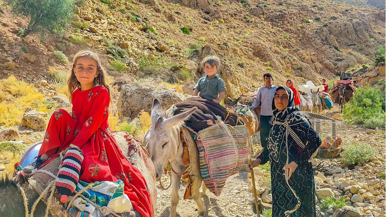 Persian Nomad Migration 🐪🌄: The Moving Saga of ROSTA Nomads | Nomadic Life Records 📜🌏