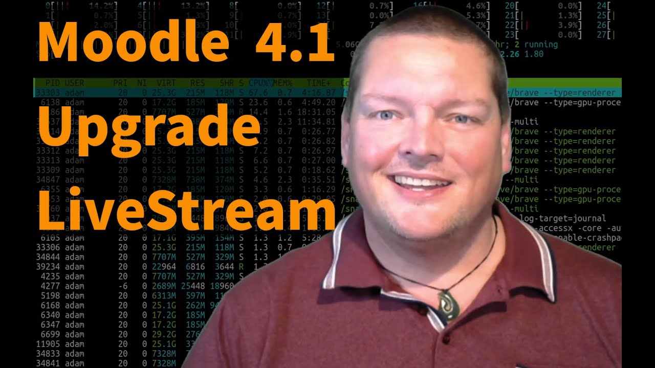 Upgrading to Moodle 4.1 and a look around the new stuff