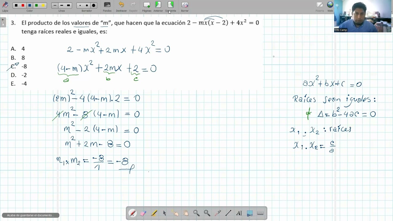 RESOLUCIÓN EXAMEN UNSAAC ORD 2022-2 ÁLGEBRA