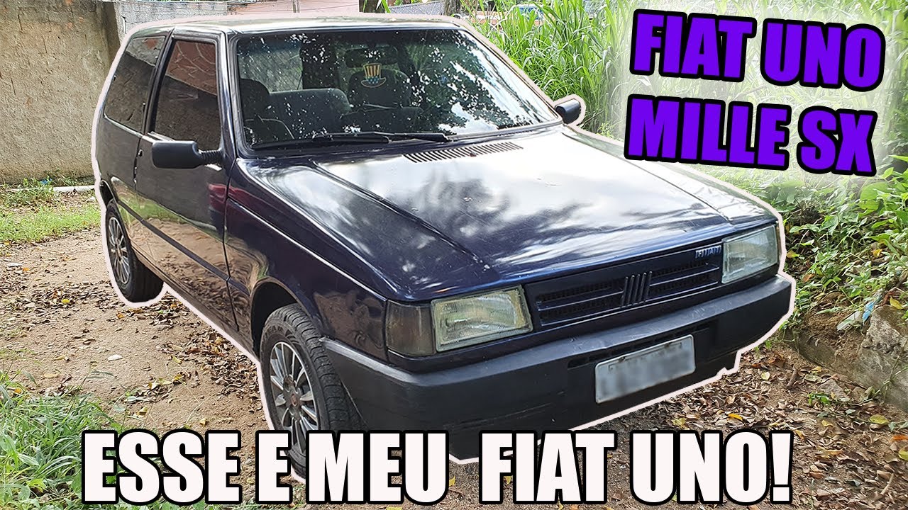 FIAT UNO MILLE SX 96/97,MEU PRIMEIRO CARRO , O QUE EU MAIS GOSTO NESSE CARRO E A MANUTENÇÃO !