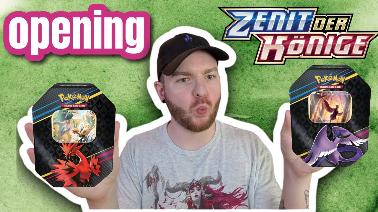 Wie gut ist das letzte Set der Schwert und Schild Ära? Pokémon Zenit der Könige Tin opening
