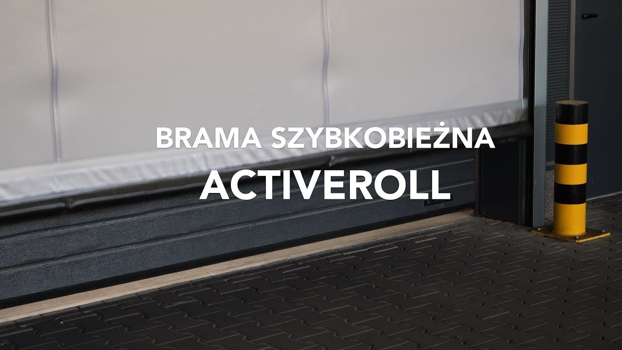 Giovi ActiveRoll - Brama szybkobieżna w tandemie z bramą segmentową