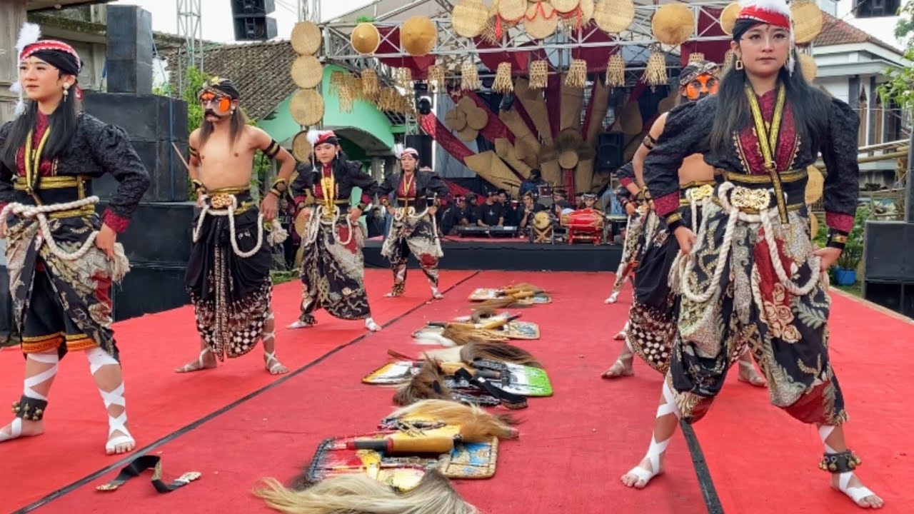 Seni Tari Warok Pancasona Iro Yudho Wicaksono Live Jamusan Gumelem Pakis Magelang 