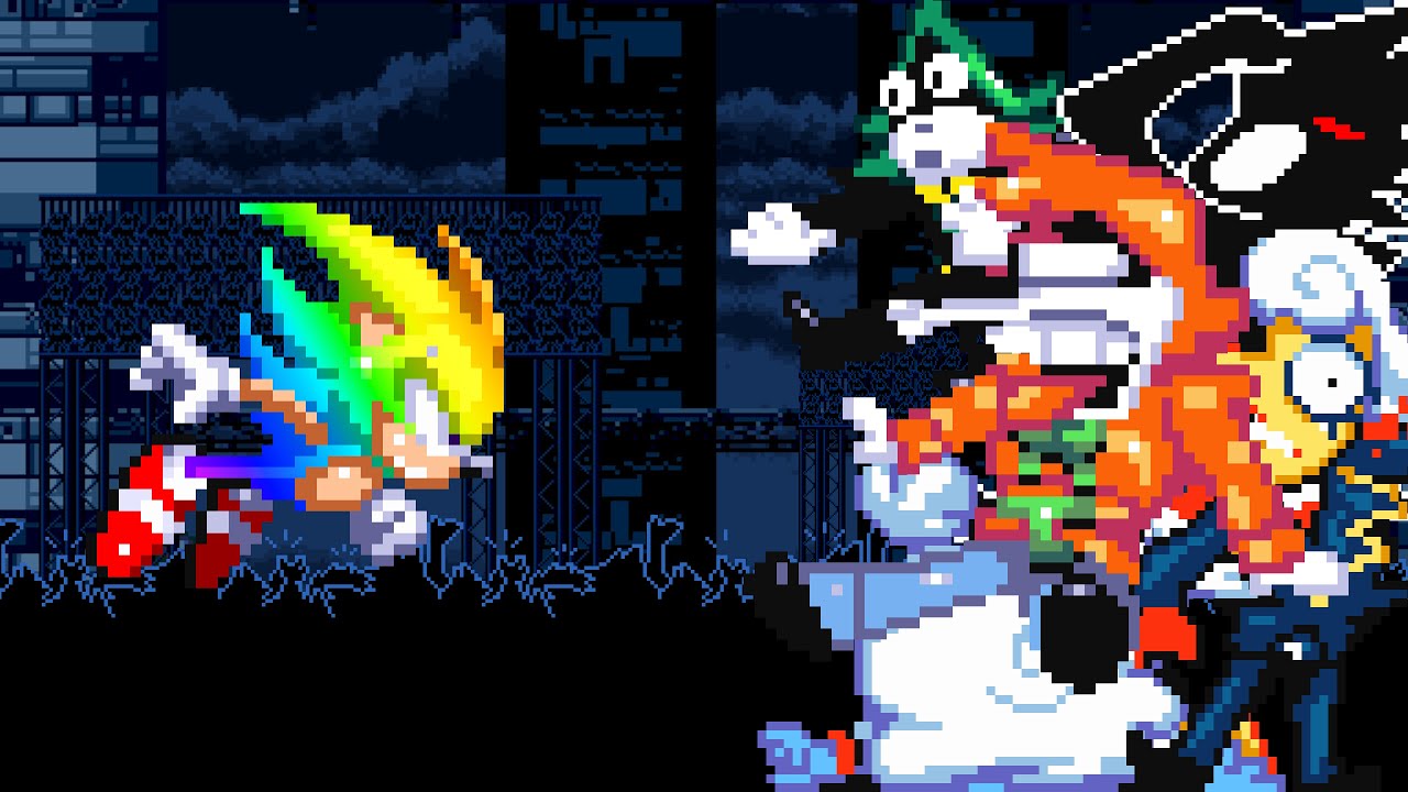 [TAS] Hyper Sonic Destroys All Tenna Bosses in Sonic 3 AIR