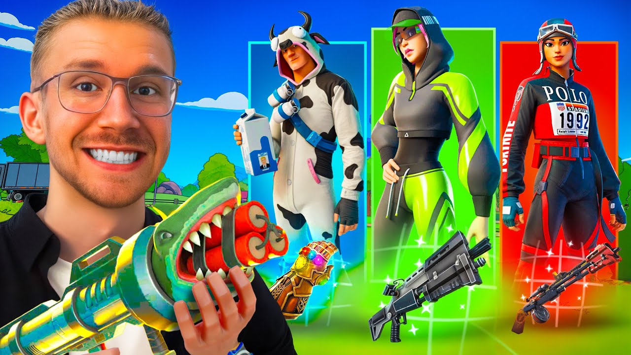 WIR ZERSTÖREN FORTNITE MIT VERBOTENEN WAFFEN 😂 (diesmal ging es zu weit....)