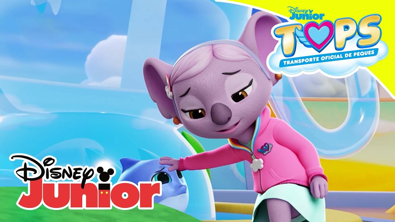 T.O.P.S. Transporte Oficial de Peques: Tienes que sonreír | Disney Junior Oficial