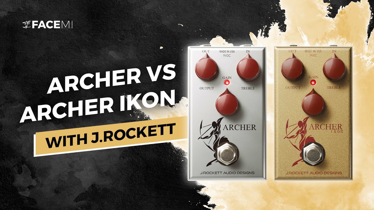 J.Rockett ARCHER comparison (Silver vs. Gold) | Tone Teaser | FACE MI