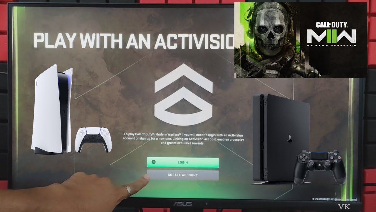 Как создать и войти в учетную запись Activision Call of Duty Modern Warfare 2