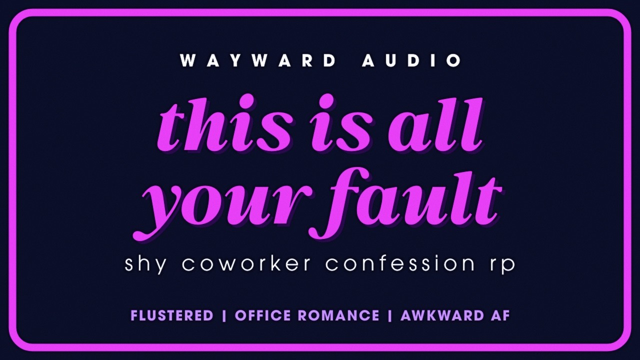 [F4A] Shy Coworker Confesses to You After Work [blushing] [pining] [awkward] | AUDIO RP