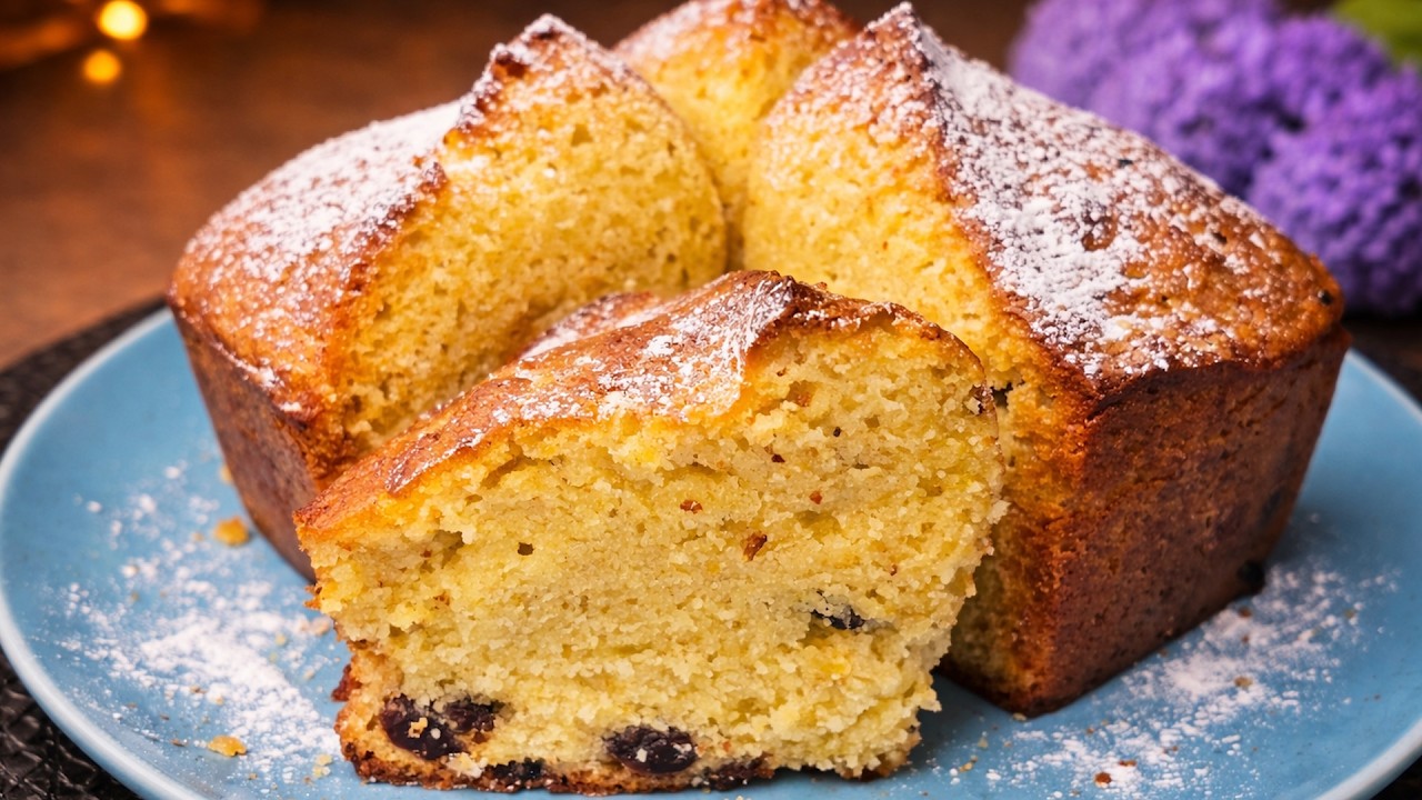 Alle fragen nach diesem Rosinenkuchen - einfach & saftig!
