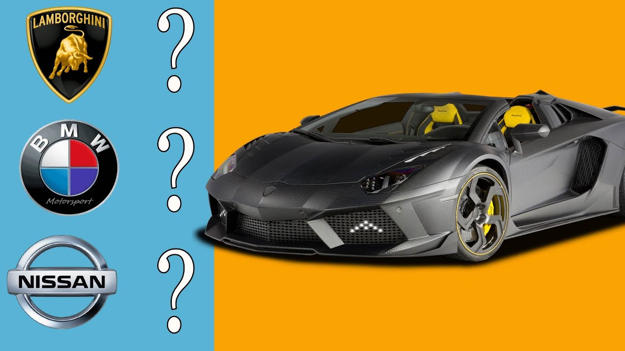 Quiz voiture: Devine la marque de la voiture​🚗 à partir des logos.