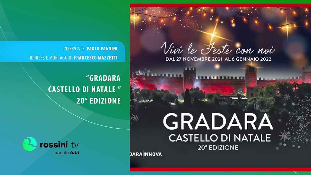 CASTELLO DI NATALE A GRADARA 2021