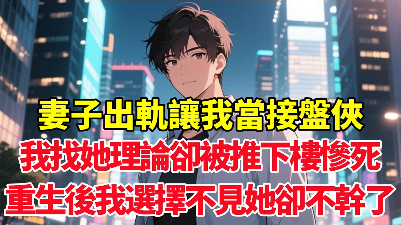 妻子出軌讓我當接盤俠，我找她理論卻被推下樓慘死，重生後我選擇不見她卻不幹了！#小说推荐 #一口气看完