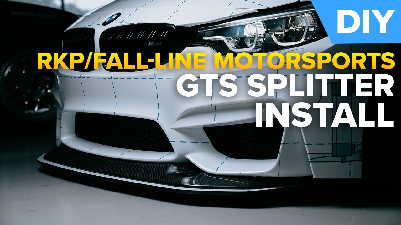 BMW F82 M4 GTS-Style Front Lip DIY (2015-2020 BMW F80 M3, F83 M4)