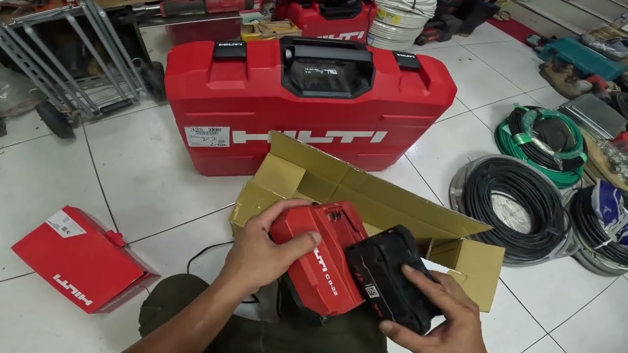 不瞞您說，開箱也很累的#喜利得#HILTI#電動工具#Nuron