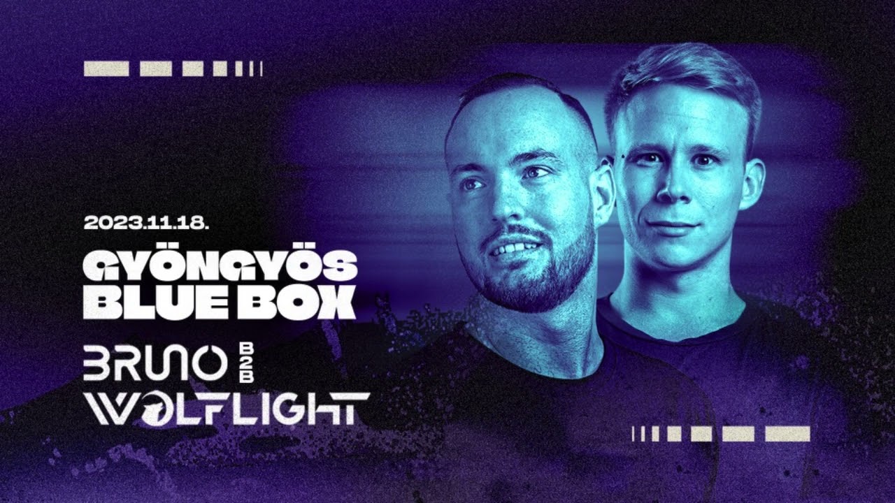 Wolflight B2B Bruno // Blue Box Gyöngyös 2023.11.18. // Techno Live Mix