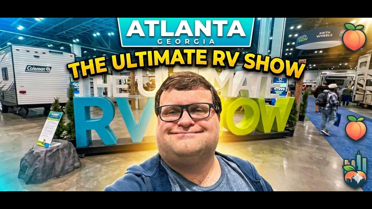Atlanta RV Show 2026 @ Cobb Convention Center - Checking Out Campers & More!