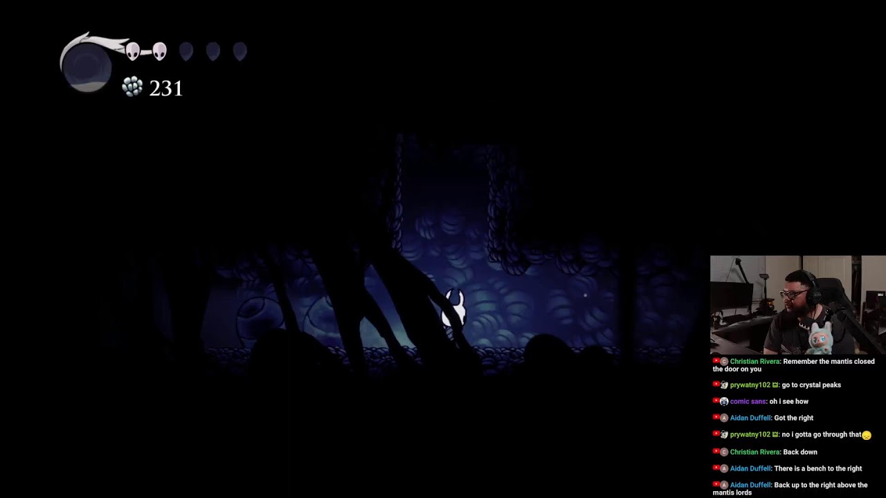 Day 2 First time playthrough of Hollow Knight!!! The Silksong Training Guide!!!