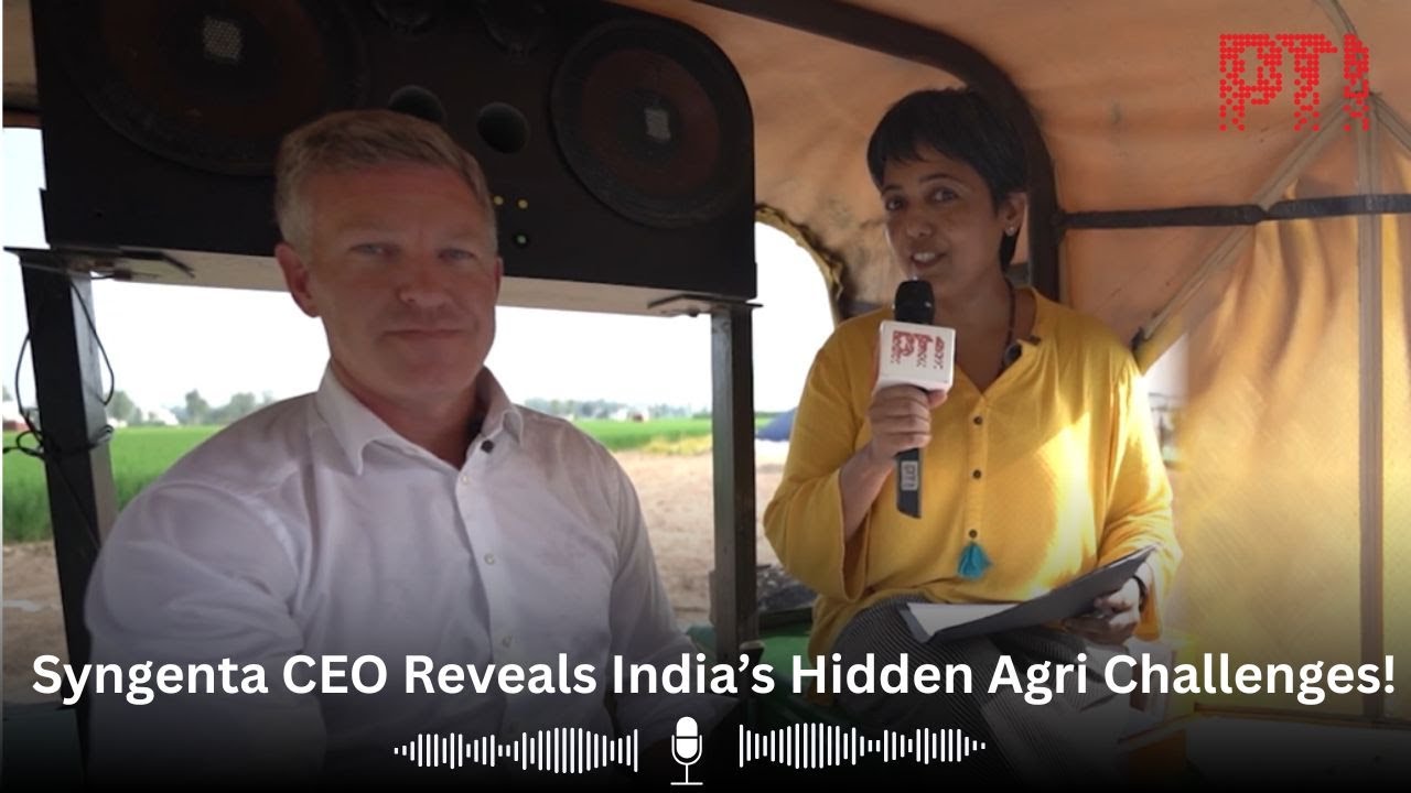 Syngenta Global CEO Jeff Row in India: Vision for Agri-Tech & Sustainable Farming | September 2024
