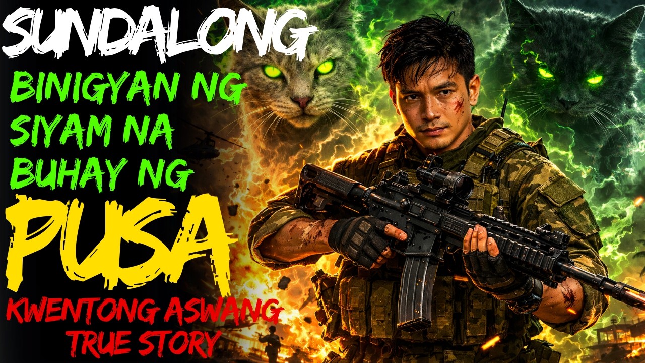 SUNDALONG BINIGYAN NG SIYAM NA BUHAY NG PUSA | Kwentong Aswang | True Story