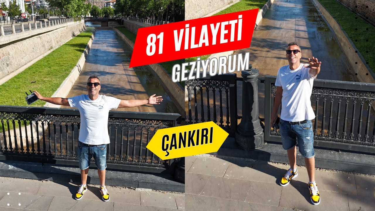ÇANKIRI VLOG | Tek Seferde 21 Şehir Geziyorum (2/21 - 54/81)