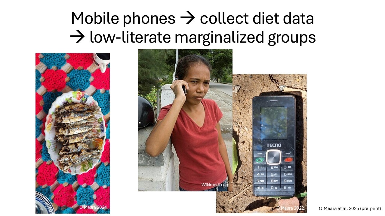 Dr O'Meara - Mobile phones to monitor ocean and human health