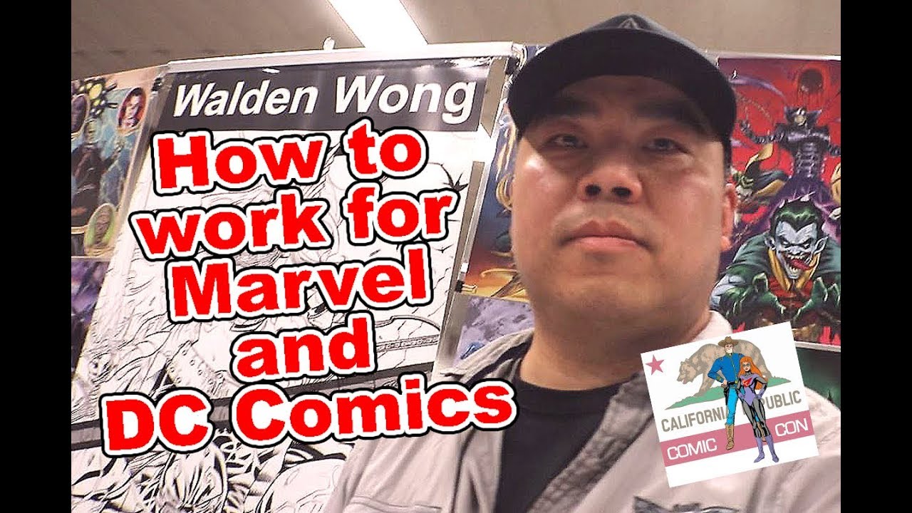 How to get work in the Comic Book Industry. Marvel and DC Comics. Tour California Republic Comic Con